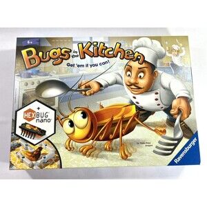 Bugs in the Kitchen Game Ravensburger 2018 Complete with Special Hexbug Tested